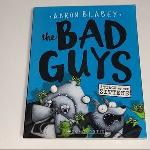 The Bad Guys in Attack of the Zittens (The Bad Guys #4) - Paperback - VERY GOOD